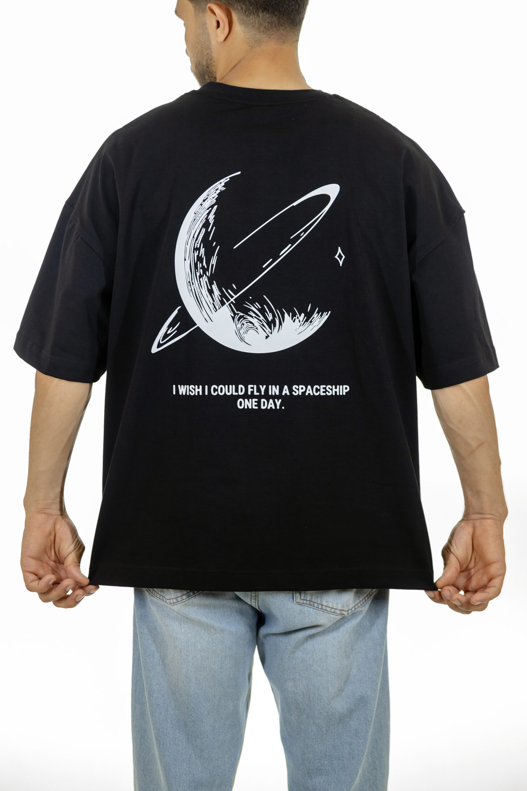 _34A0128 VASTR Moon – Premium cotton tee - Image 1