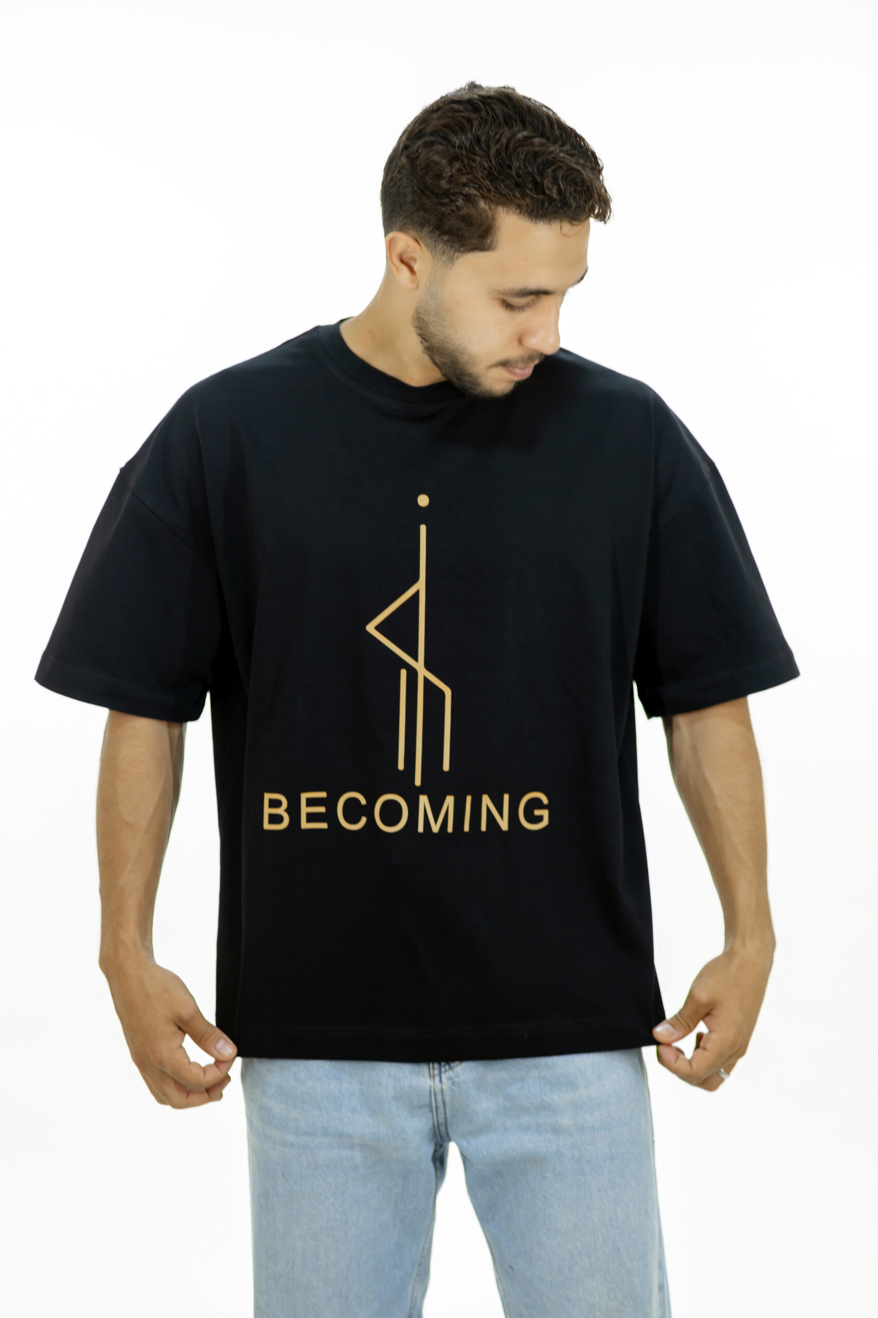 _34A9928 VASTR Becoming – Premium cotton T-shirt - Image 1