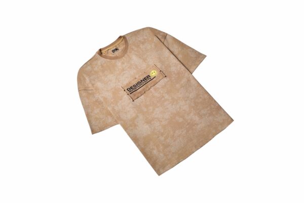 Motion Oversized T-Shirt Washed Camel