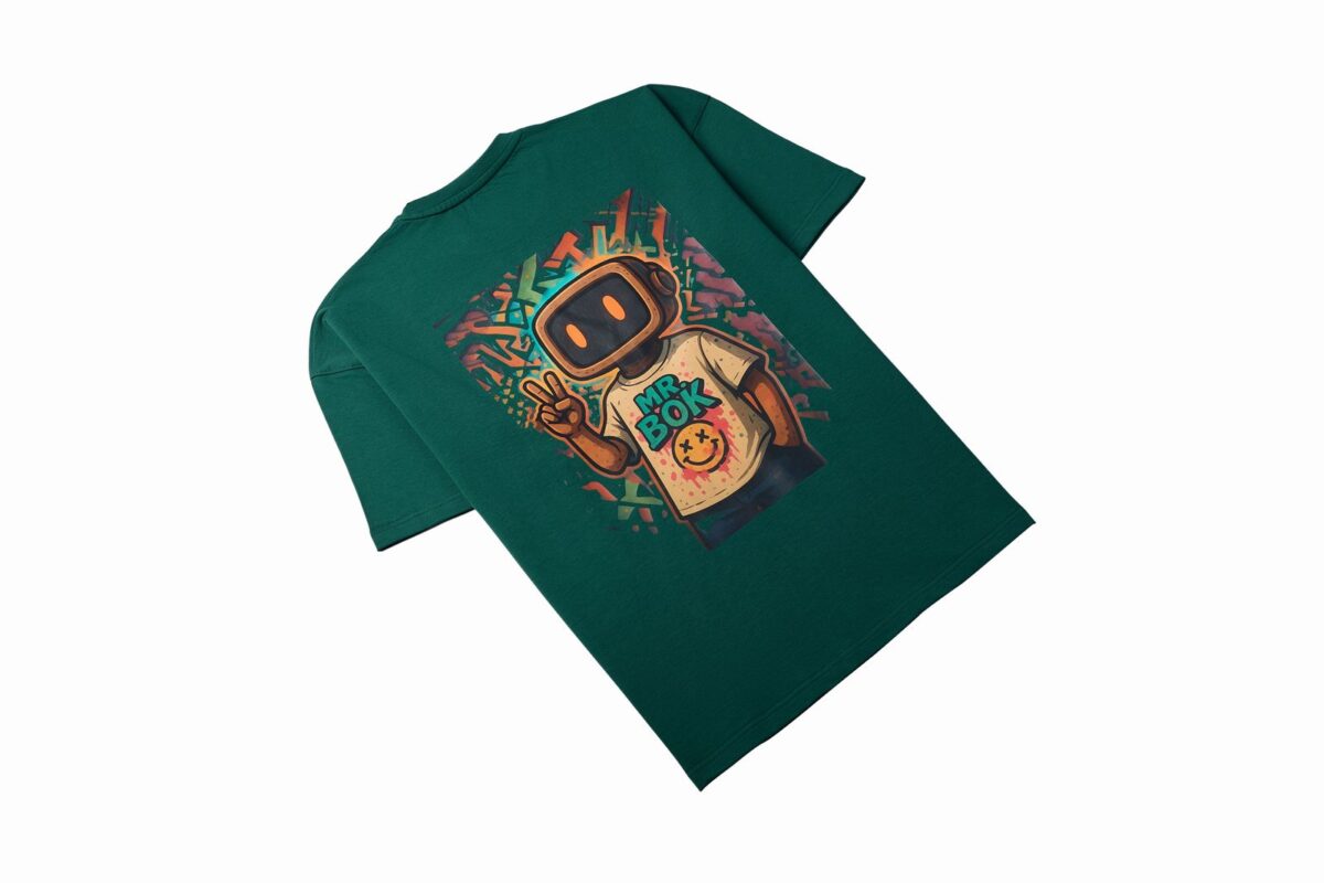 Motion Oversized T-Shirt Dark Teal
